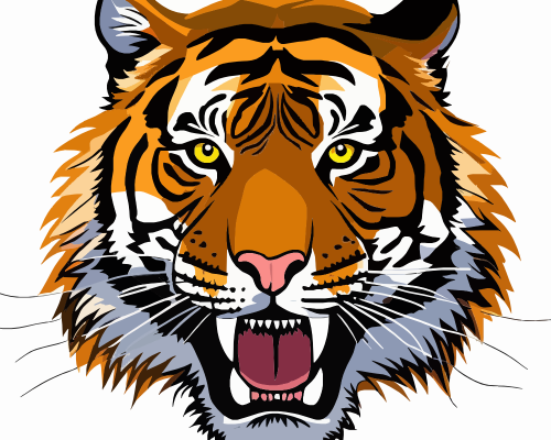 text2vector-tiger
